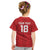 Custom York Minstrel Spirit Kid T Shirt Norse Viking Pattern Red Version - Wonder Print Shop