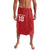 Custom York Minstrel Spirit Lavalava Norse Viking Pattern Red Version - Wonder Print Shop