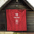 Custom York Minstrel Spirit Quilt Norse Viking Pattern Red Version - Wonder Print Shop