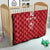 Custom York Minstrel Spirit Quilt Norse Viking Pattern Red Version - Wonder Print Shop