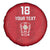 Custom York Minstrel Spirit Spare Tire Cover Norse Viking Pattern Red Version - Wonder Print Shop