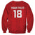 Custom York Minstrel Spirit Sweatshirt Norse Viking Pattern Red Version - Wonder Print Shop