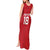 Custom York Minstrel Spirit Tank Maxi Dress Norse Viking Pattern Red Version - Wonder Print Shop