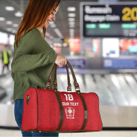 Custom York Minstrel Spirit Travel Bag Norse Viking Pattern Red Version - Wonder Print Shop