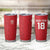 Custom York Minstrel Spirit Tumbler Cup Norse Viking Pattern Red Version - Wonder Print Shop