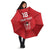 Custom York Minstrel Spirit Umbrella Norse Viking Pattern Red Version - Wonder Print Shop