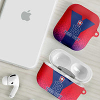Custom York Heritage Minstrel AirPods Case White Rose of York Patterns - Wonder Print Shop