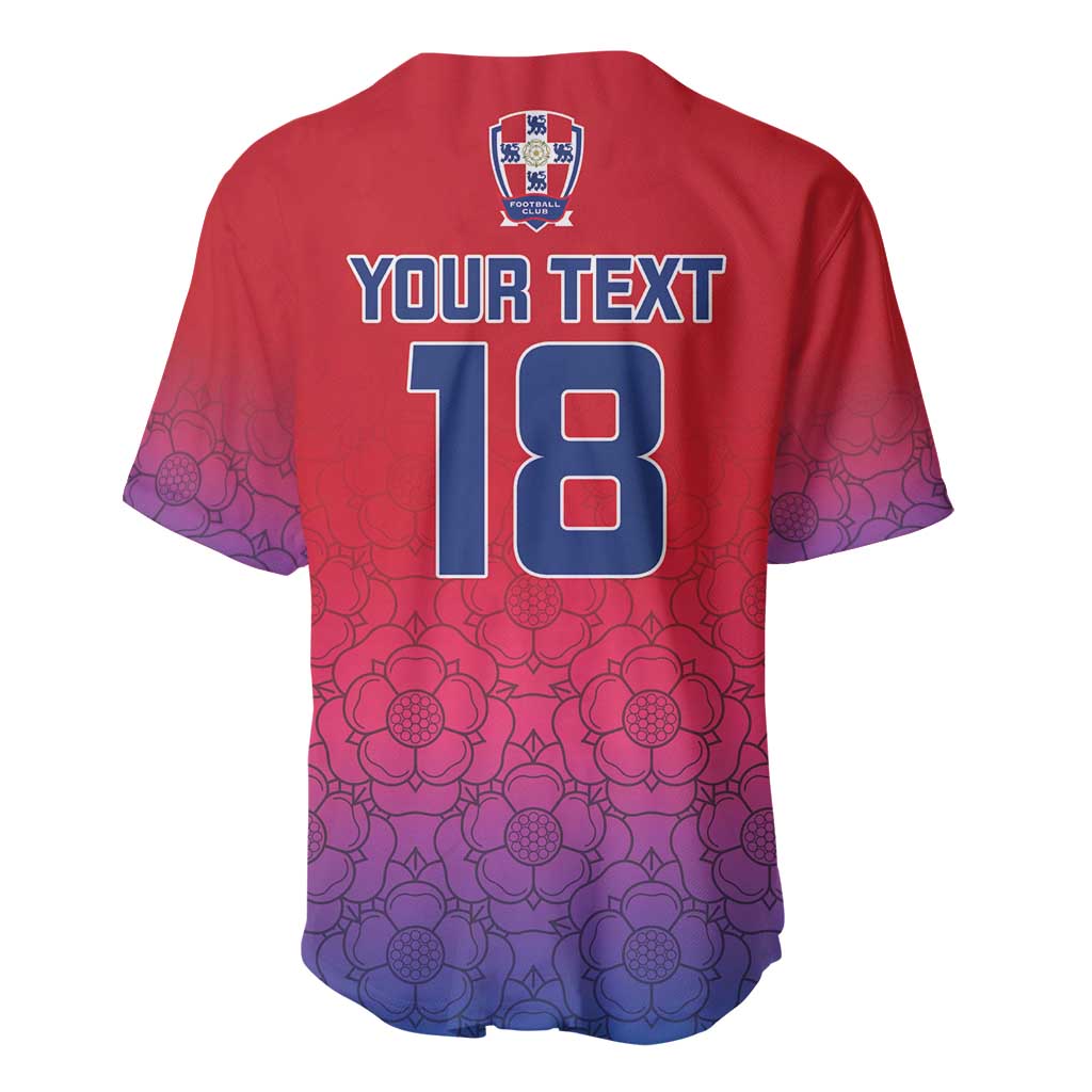 Custom York Heritage Minstrel Baseball Jersey White Rose of York Patterns - Wonder Print Shop