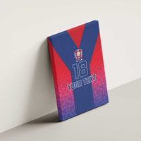 Custom York Heritage Minstrel Canvas Wall Art White Rose of York Patterns - Wonder Print Shop