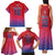 Custom York Heritage Minstrel Family Matching Tank Maxi Dress and Hawaiian Shirt White Rose of York Patterns - Wonder Print Shop