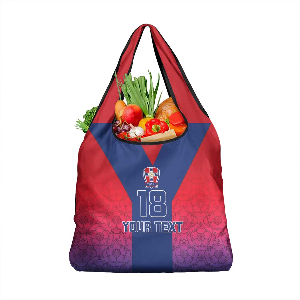 Custom York Heritage Minstrel Grocery Bag White Rose of York Patterns - Wonder Print Shop