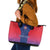 Custom York Heritage Minstrel Leather Tote Bag White Rose of York Patterns - Wonder Print Shop