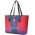 Custom York Heritage Minstrel Leather Tote Bag White Rose of York Patterns - Wonder Print Shop