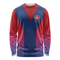 Custom York Heritage Minstrel Long Sleeve Shirt White Rose of York Patterns - Wonder Print Shop