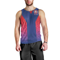 Custom York Heritage Minstrel Men Tank Top White Rose of York Patterns - Wonder Print Shop