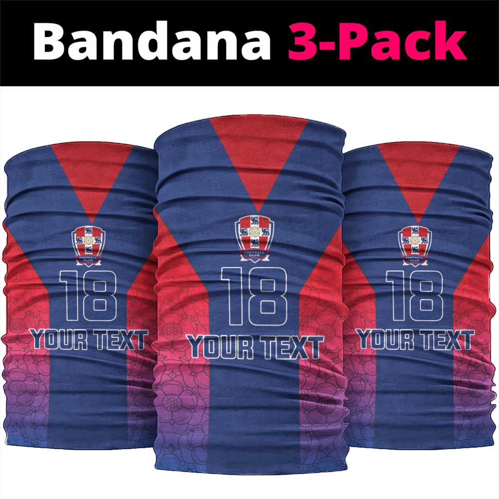 Custom York Heritage Minstrel Neck Gaiter White Rose of York Patterns - Wonder Print Shop