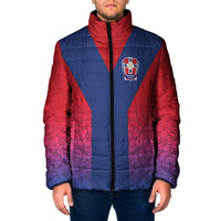 Custom York Heritage Minstrel Padded Jacket White Rose of York Patterns - Wonder Print Shop