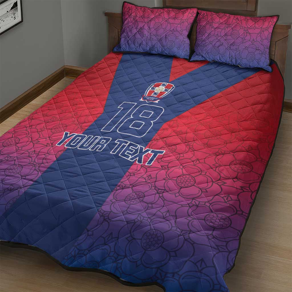 Custom York Heritage Minstrel Quilt Bed Set White Rose of York Patterns - Wonder Print Shop