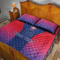 Custom York Heritage Minstrel Quilt Bed Set White Rose of York Patterns - Wonder Print Shop