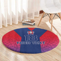 Custom York Heritage Minstrel Round Carpet White Rose of York Patterns - Wonder Print Shop