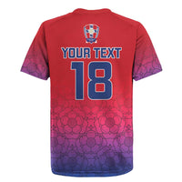 Custom York Heritage Minstrel Rugby Jersey White Rose of York Patterns - Wonder Print Shop