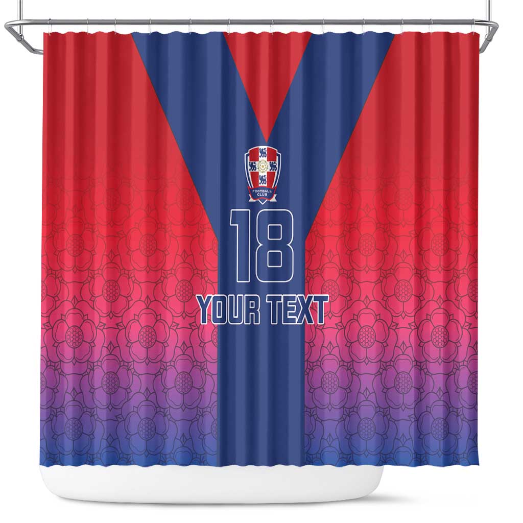 Custom York Heritage Minstrel Shower Curtain White Rose of York Patterns - Wonder Print Shop