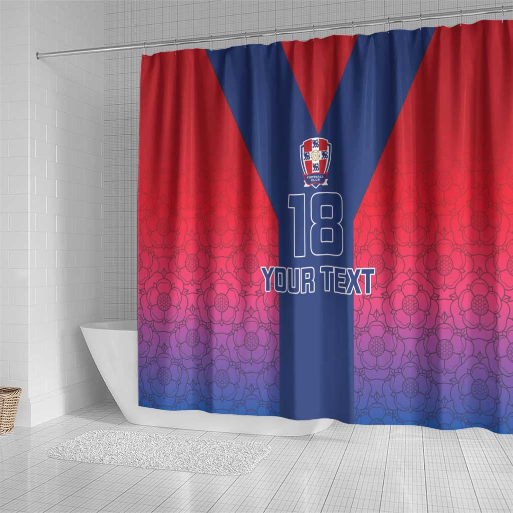 Custom York Heritage Minstrel Shower Curtain White Rose of York Patterns - Wonder Print Shop