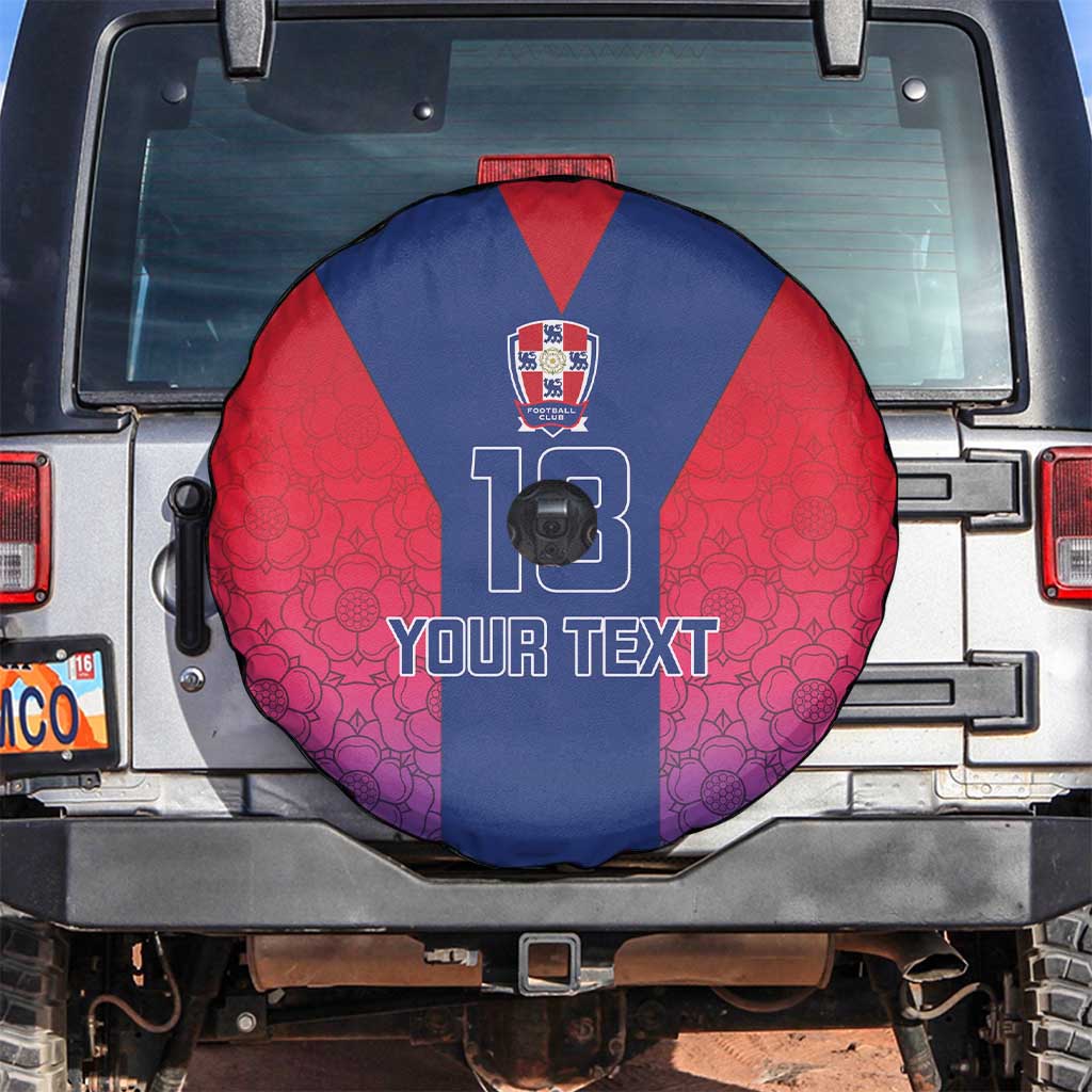 Custom York Heritage Minstrel Spare Tire Cover White Rose of York Patterns - Wonder Print Shop