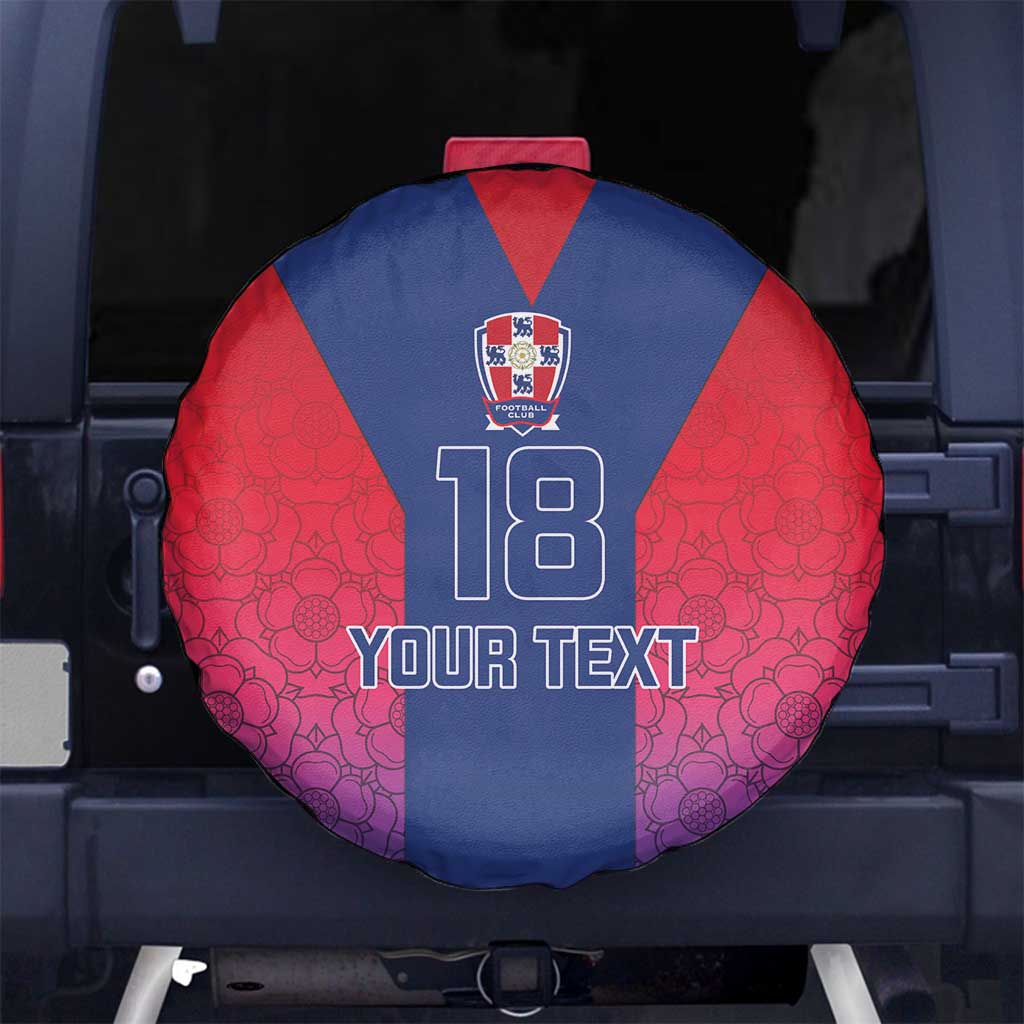 Custom York Heritage Minstrel Spare Tire Cover White Rose of York Patterns - Wonder Print Shop