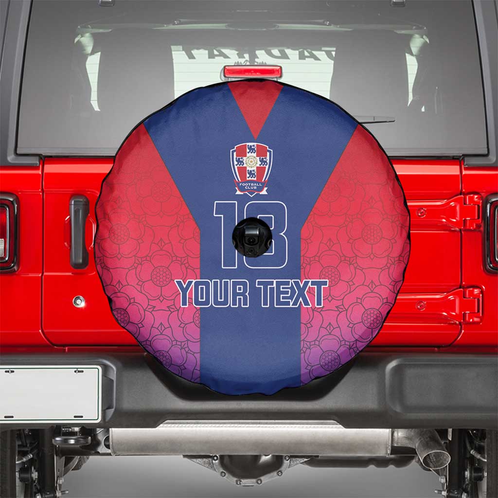 Custom York Heritage Minstrel Spare Tire Cover White Rose of York Patterns - Wonder Print Shop