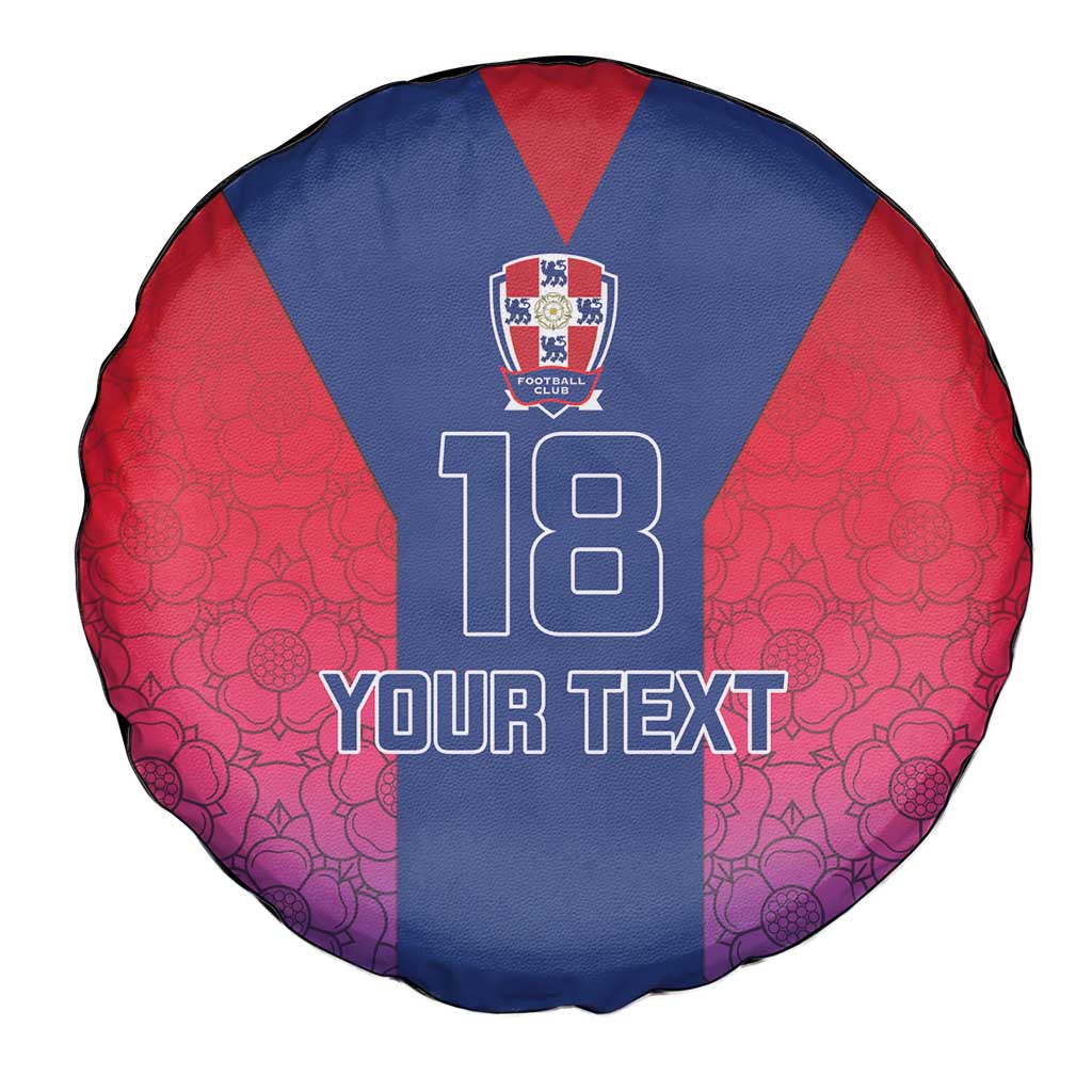 Custom York Heritage Minstrel Spare Tire Cover White Rose of York Patterns - Wonder Print Shop