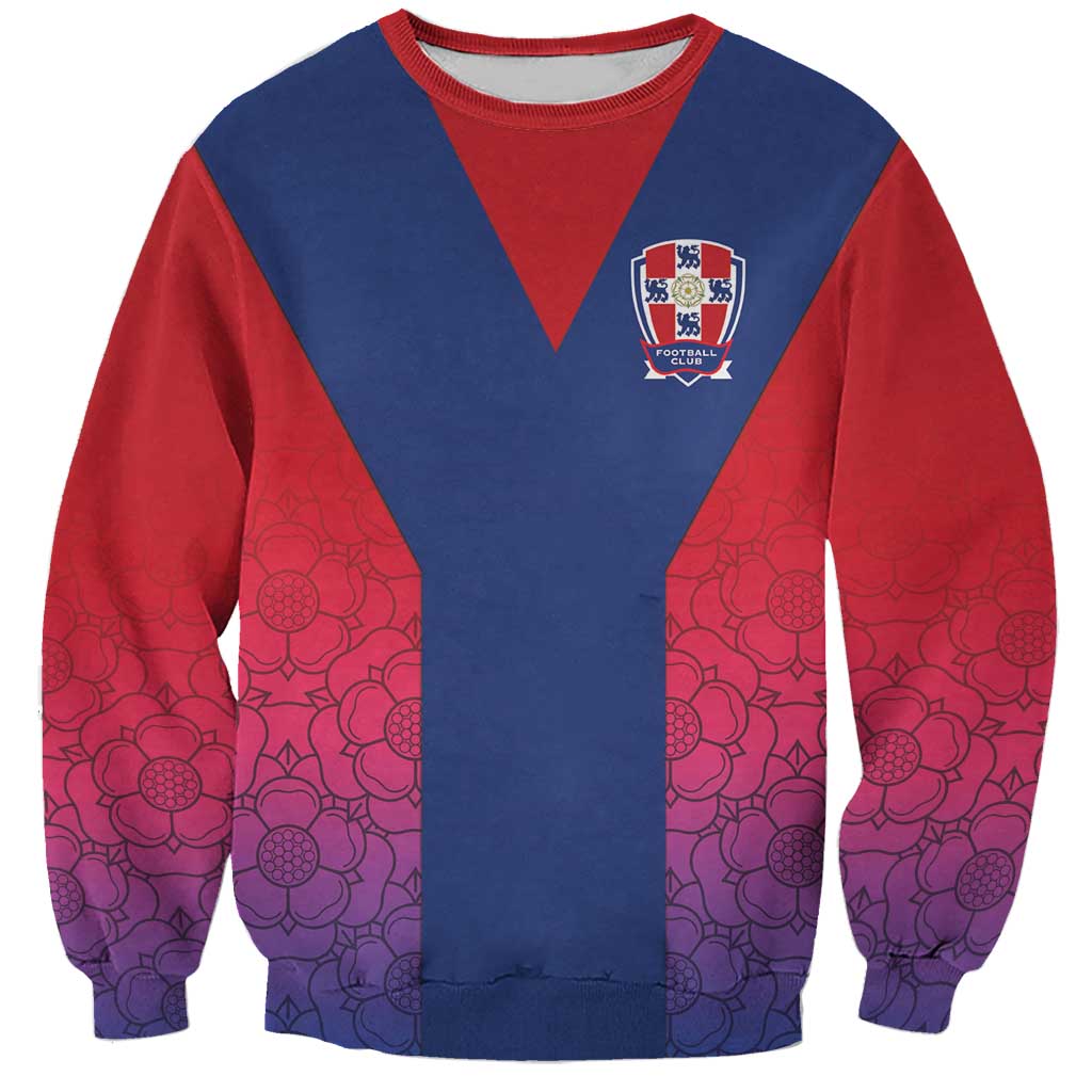 Custom York Heritage Minstrel Sweatshirt White Rose of York Patterns - Wonder Print Shop