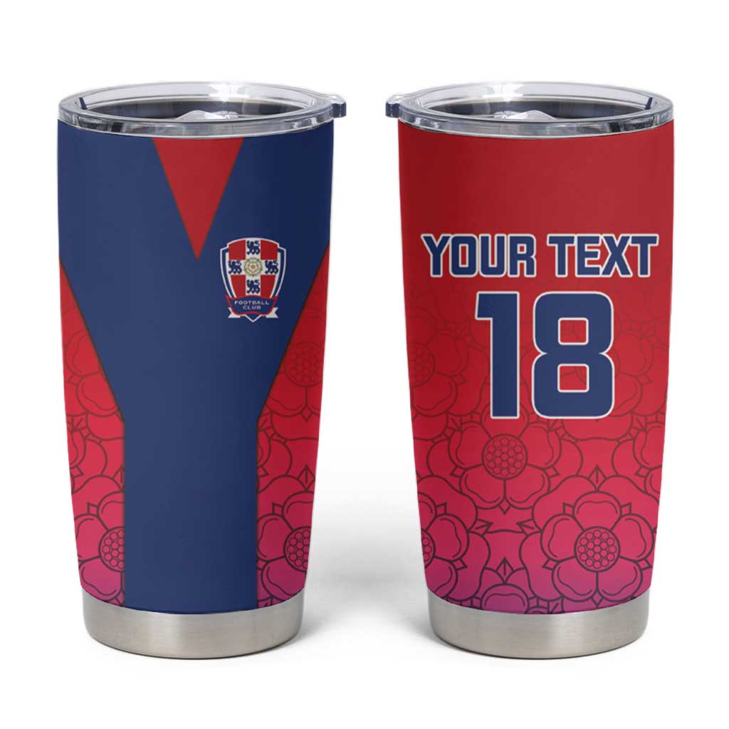 Custom York Heritage Minstrel Tumbler Cup White Rose of York Patterns - Wonder Print Shop