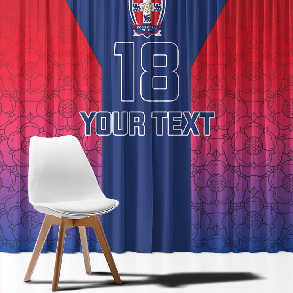 Custom York Heritage Minstrel Window Curtain White Rose of York Patterns - Wonder Print Shop