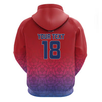 Custom York Heritage Minstrel Zip Hoodie White Rose of York Patterns - Wonder Print Shop