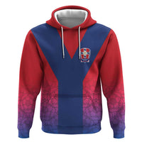Custom York Heritage Minstrel Zip Hoodie White Rose of York Patterns - Wonder Print Shop