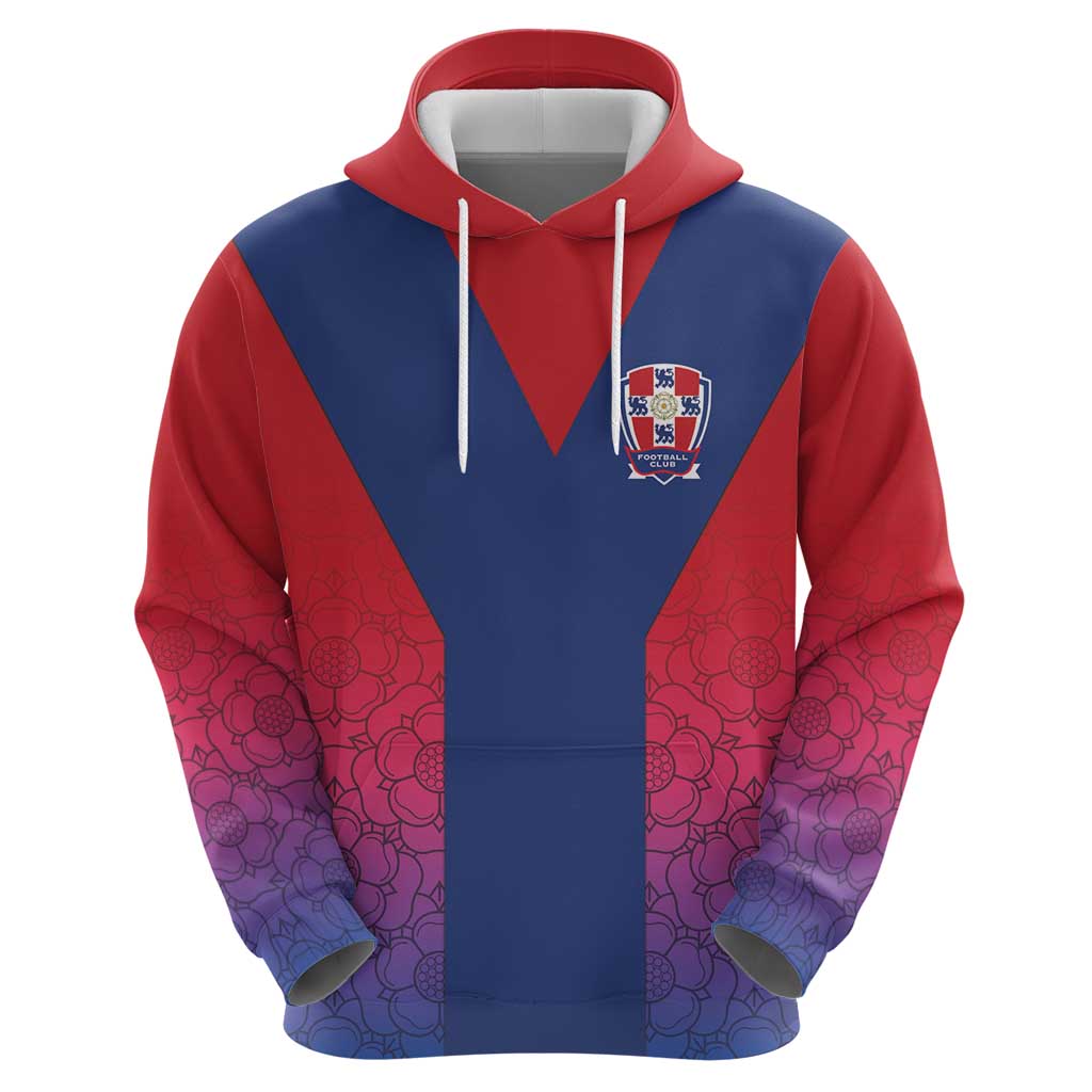 Custom York Heritage Minstrel Zip Hoodie White Rose of York Patterns - Wonder Print Shop