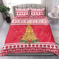 Poland Christmas Bedding Set Oh Pierogi Tree - Wonder Print Shop