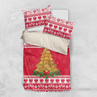 Poland Christmas Bedding Set Oh Pierogi Tree - Wonder Print Shop