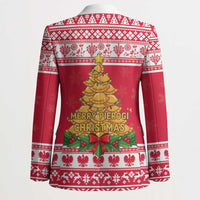 Poland Christmas Blazer Oh Pierogi Tree - Wonder Print Shop