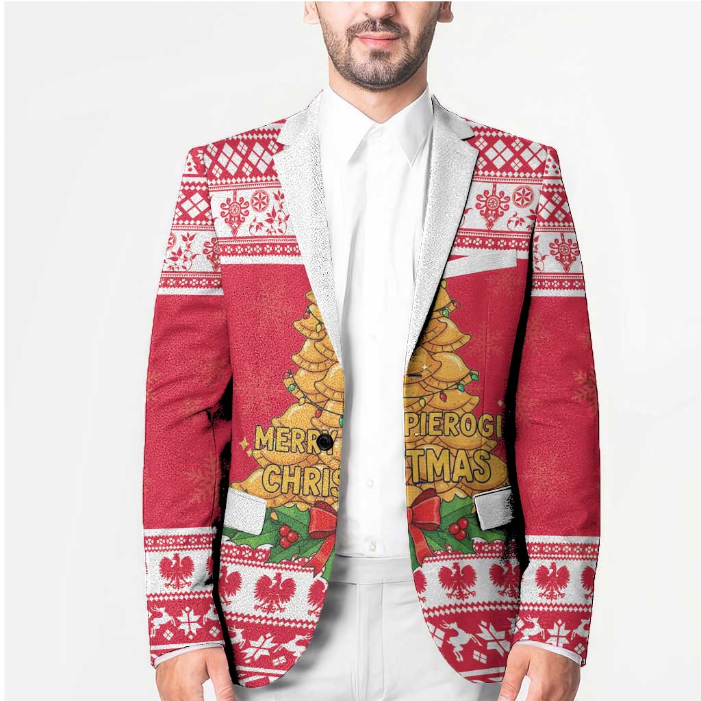 Poland Christmas Blazer Oh Pierogi Tree - Wonder Print Shop