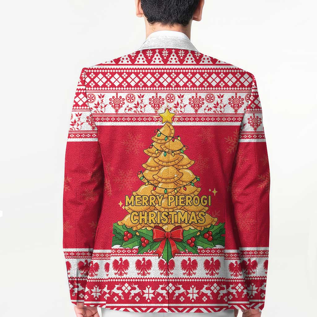 Poland Christmas Blazer Oh Pierogi Tree - Wonder Print Shop