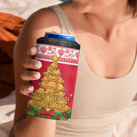 Poland Christmas 4 in 1 Can Cooler Tumbler Oh Pierogi Tree - Wonder Print Shop