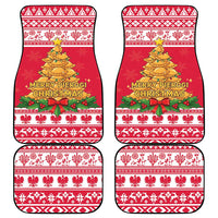 Poland Christmas Car Mats Oh Pierogi Tree - Wonder Print Shop