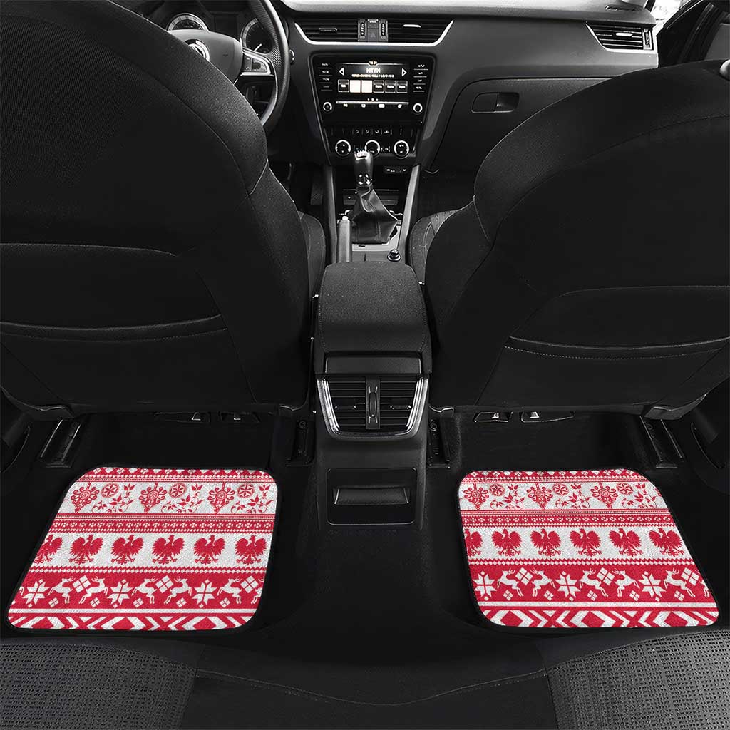 Poland Christmas Car Mats Oh Pierogi Tree - Wonder Print Shop