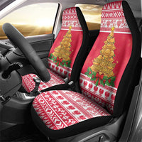 Poland Christmas Car Seat Cover Oh Pierogi Tree - Wonder Print Shop