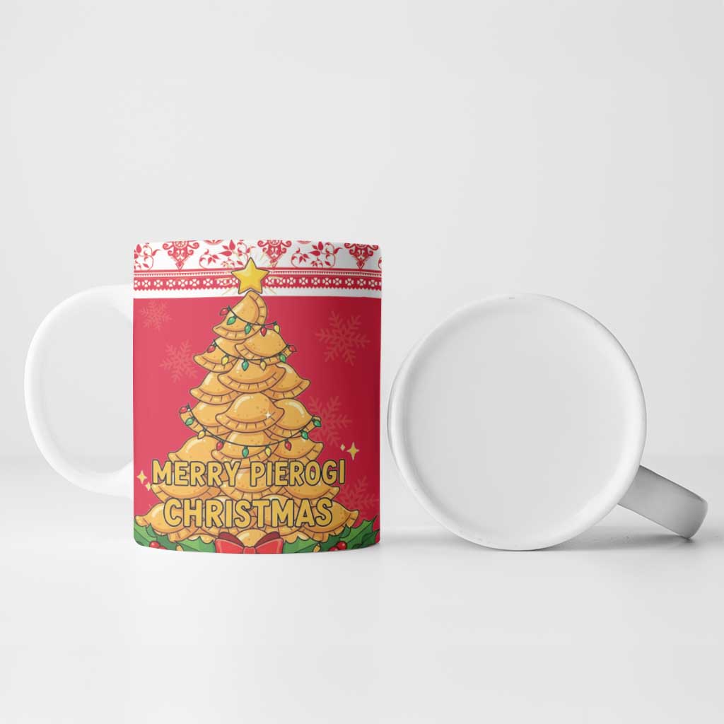 Poland Christmas Ceramic Mug Oh Pierogi Tree - Wonder Print Shop