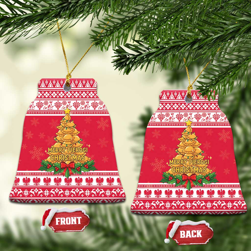 Poland Christmas Ceramic Ornament Oh Pierogi Tree - Wonder Print Shop