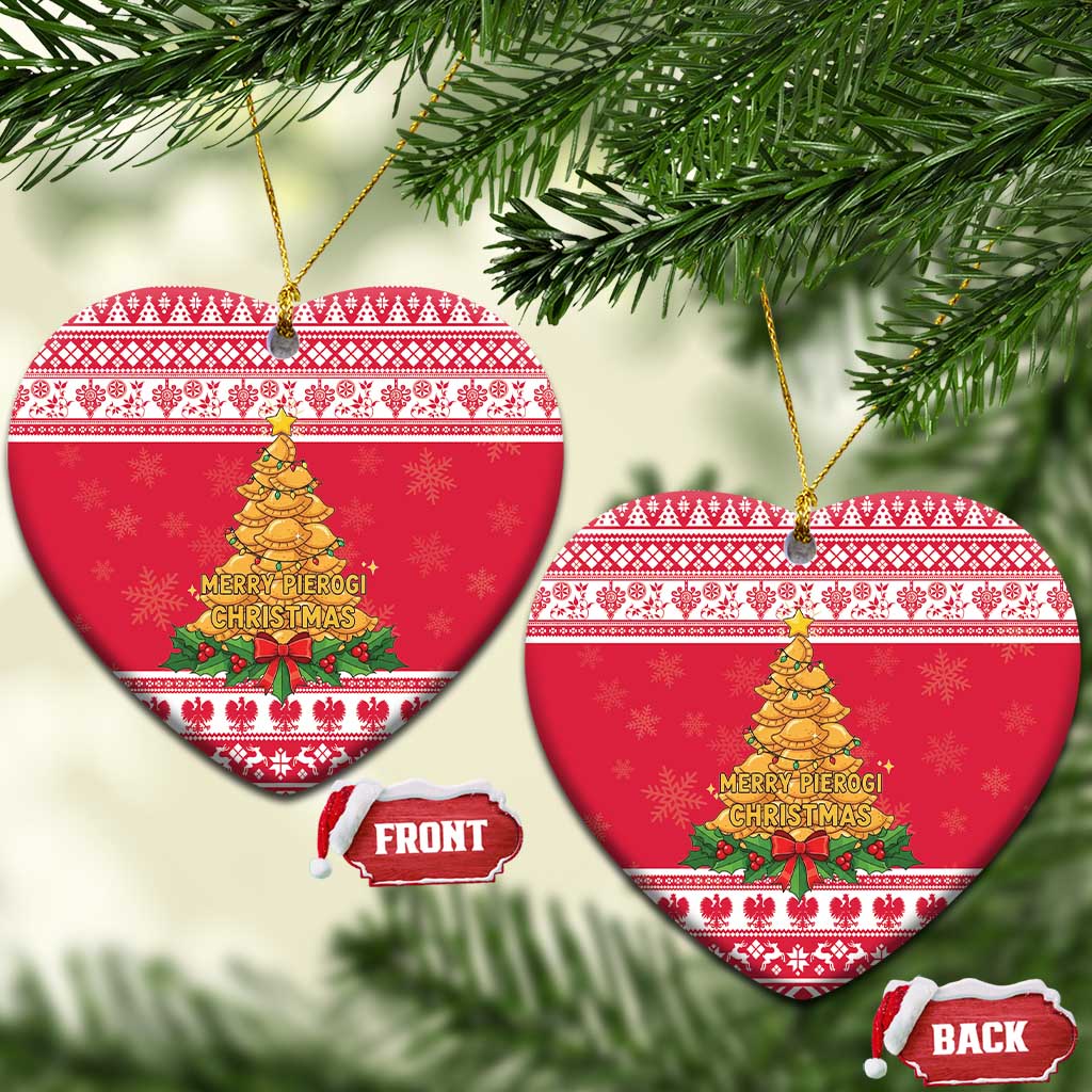Poland Christmas Ceramic Ornament Oh Pierogi Tree - Wonder Print Shop
