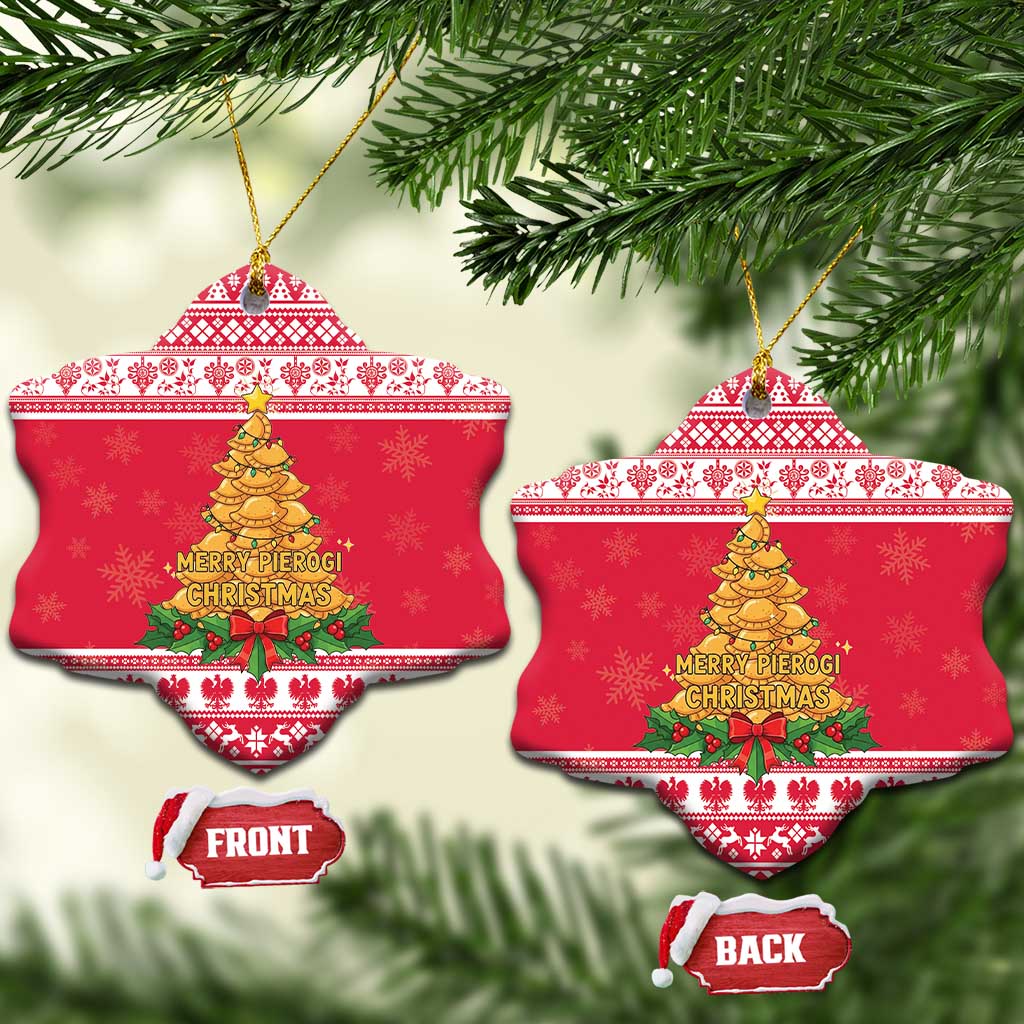 Poland Christmas Ceramic Ornament Oh Pierogi Tree - Wonder Print Shop